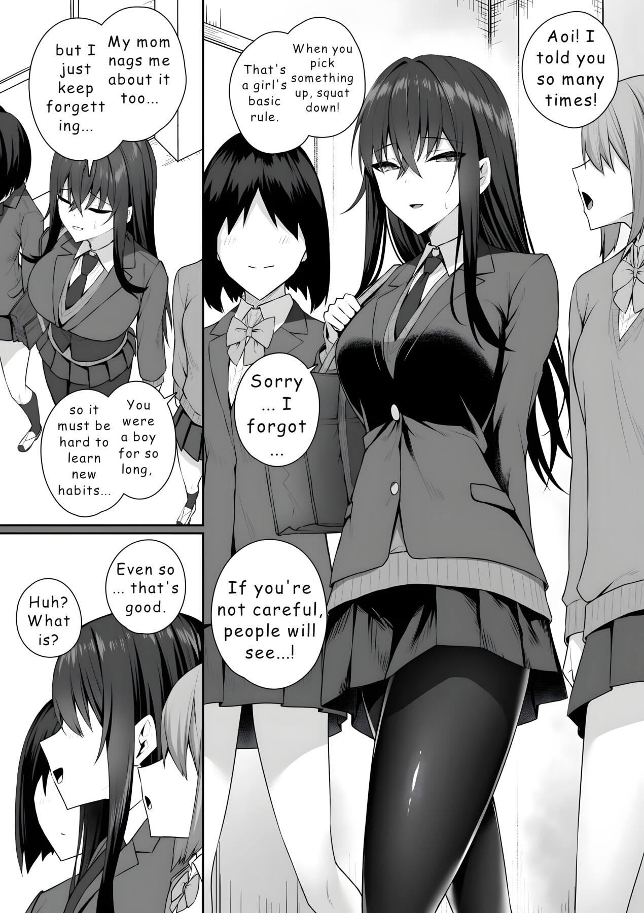 Hentai Manga Comic-The Gyaru and I Swapped Genders The Female Me and The New Boy-Read-5